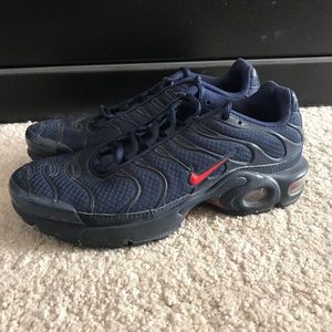 Nike Air Max Plus Retro GS 2013 655020-464 Blue Red 6Y Women’s 7.5